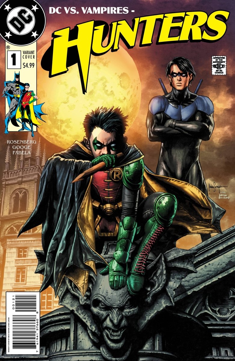 DC Vs Vampire Hunters #1 Cover B Suayan Card Stock Variant - Walt's Comic Shop