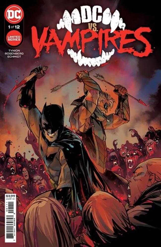 DC vs Vampires #1 (Of 12) Cover A Otto Schmidt - Walt's Comic Shop