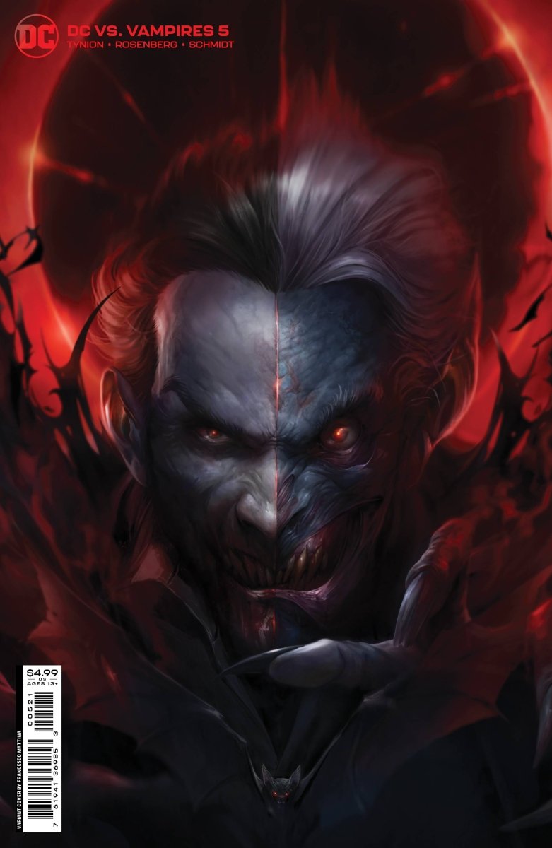 DC Vs Vampires #5 (Of 12) Cover B Mattina Card Stock Variant - Walt's Comic Shop