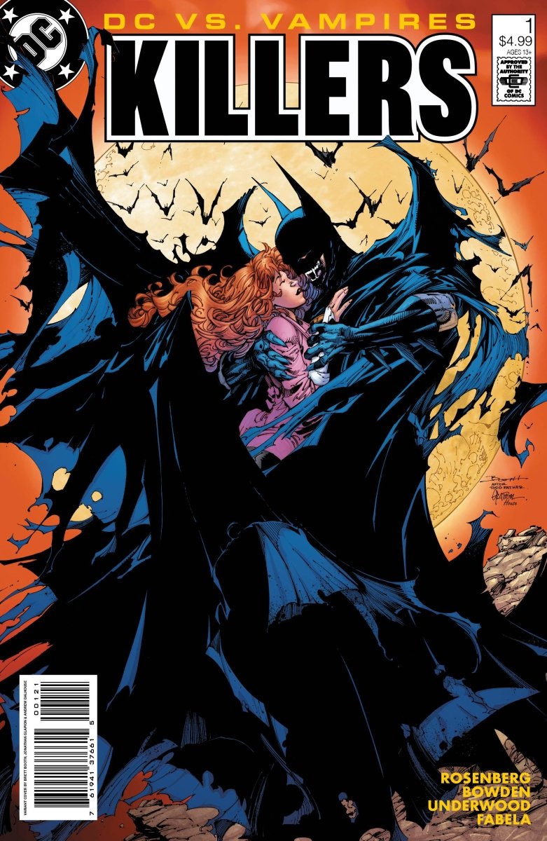 DC Vs Vampires Killers Oneshot #1 Cover B Booth & Glapion - Walt's Comic Shop