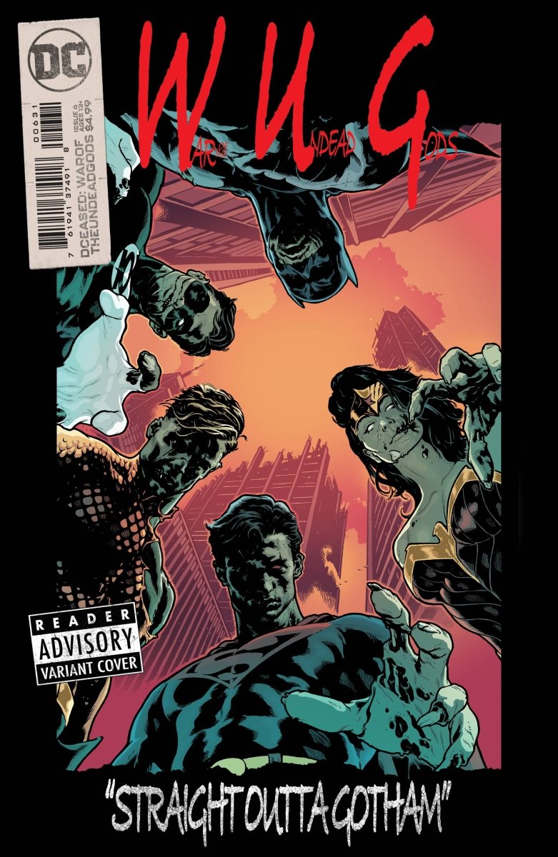 DCeased War Of Undead Gods #6 (Of 8) Cvr B Spokes Homage Car - Walt's Comic Shop