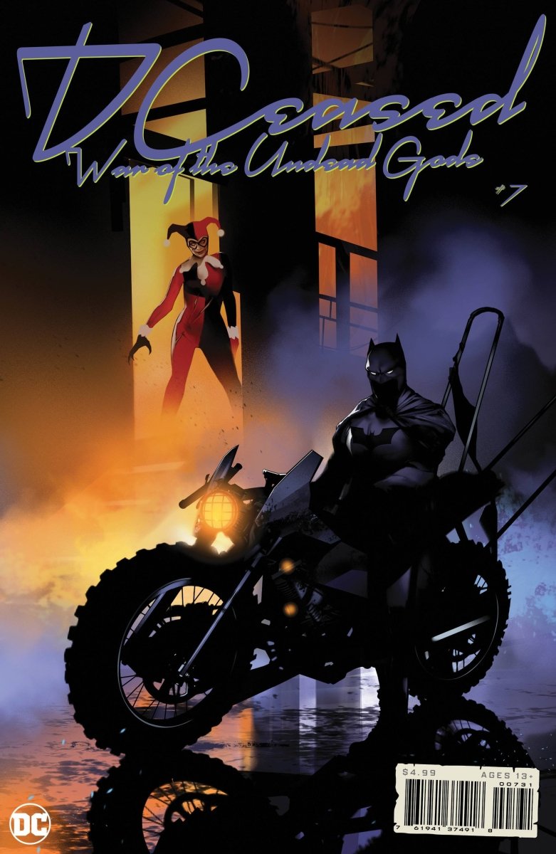 DCeased War Undead Gods #7 (Of 8) Cvr B Oliver Homage Card - Walt's Comic Shop