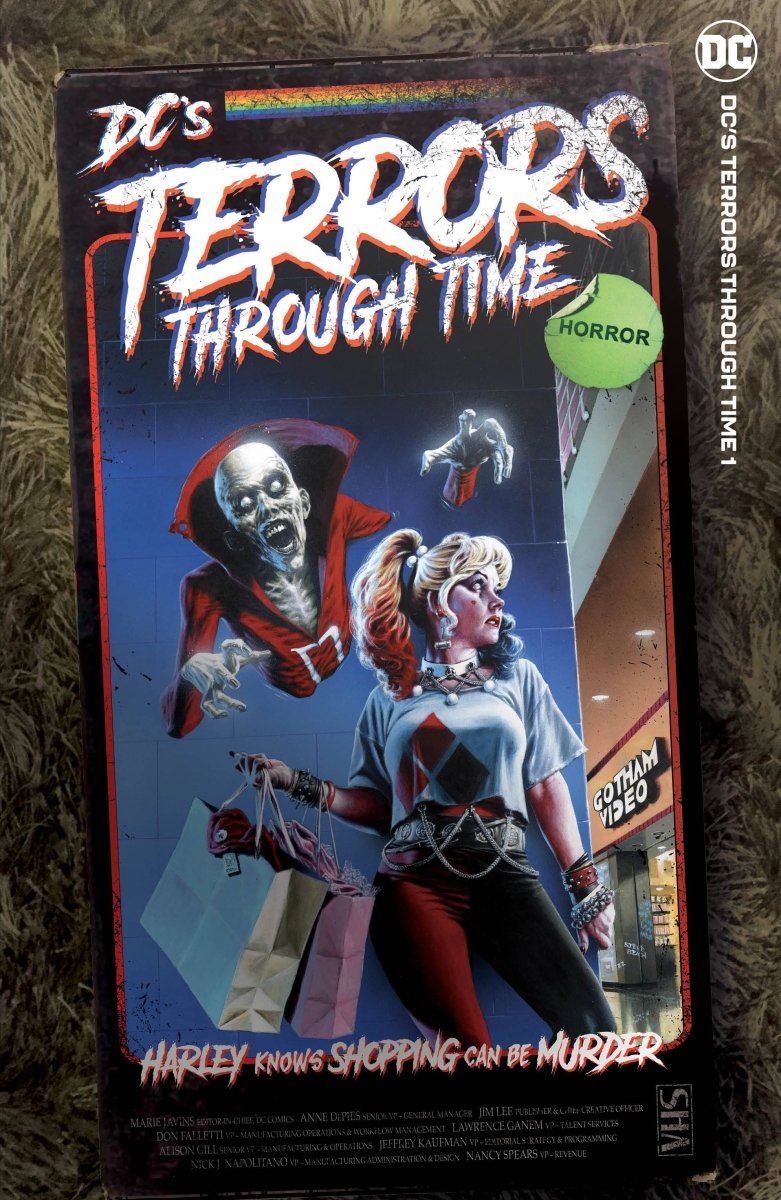 DC's Terrors Through Time #1 Cover B Beach - Walt's Comic Shop