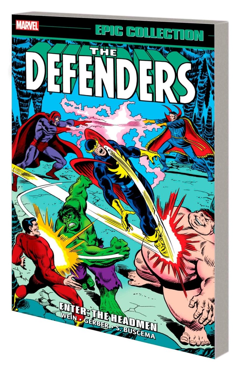Defenders Epic Collection Vol. 2: Enter - The Headmen TP *PRE-ORDER* - Walt's Comic Shop
