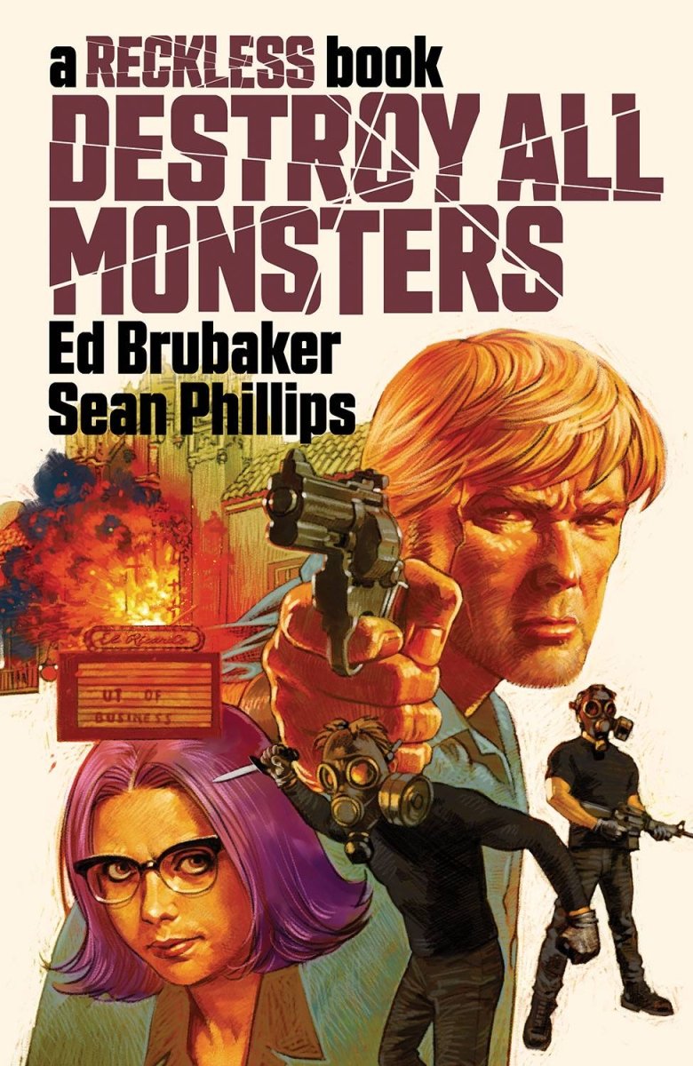 Destroy All Monsters: A Reckless Book HC (Vol 3) by Brubaker & Phillips - Walt's Comic Shop