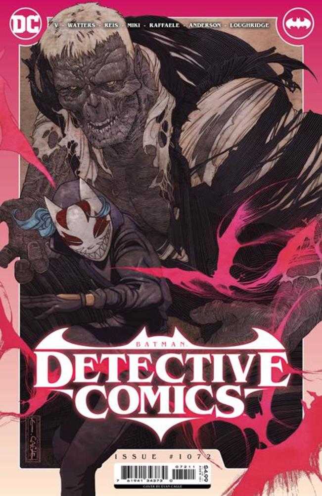 Detective Comics #1072 Cover A Evan Cagle - Walt's Comic Shop