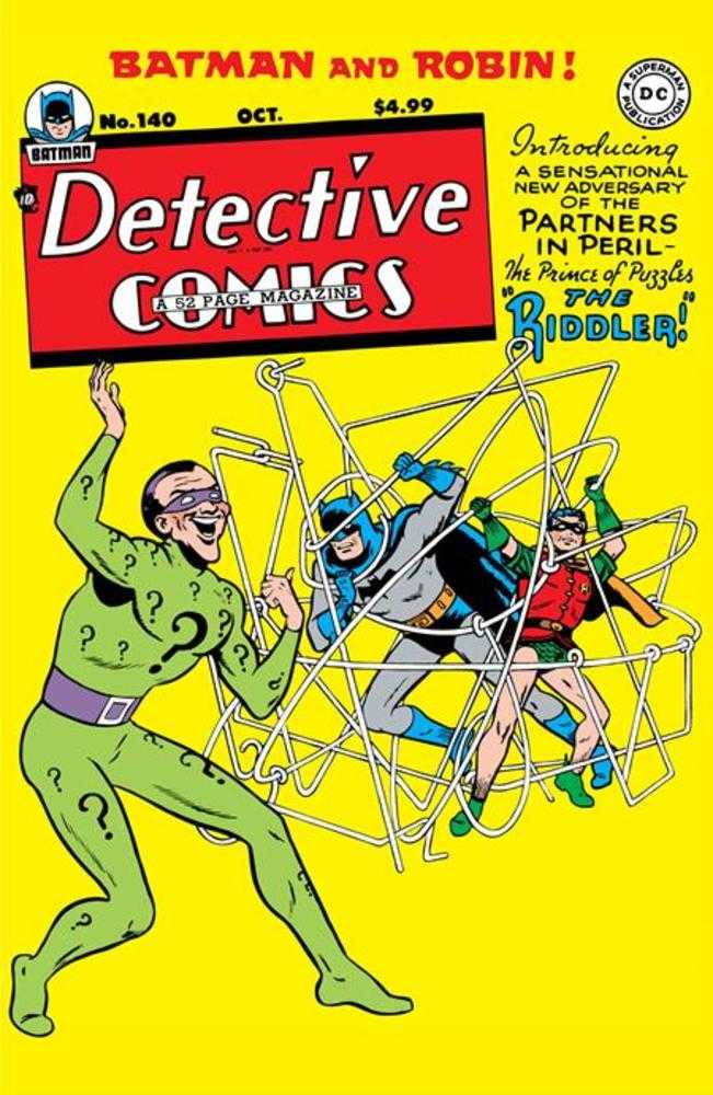 Detective Comics #140 Facsimile Edition Cover A Win Mortimer - Walt's Comic Shop
