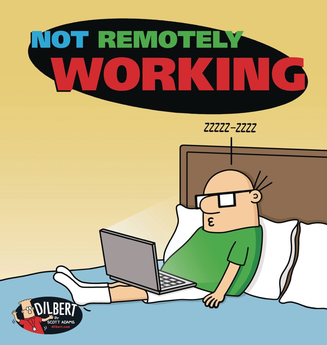 Dilbert TP Not Remotely Working - Walt's Comic Shop