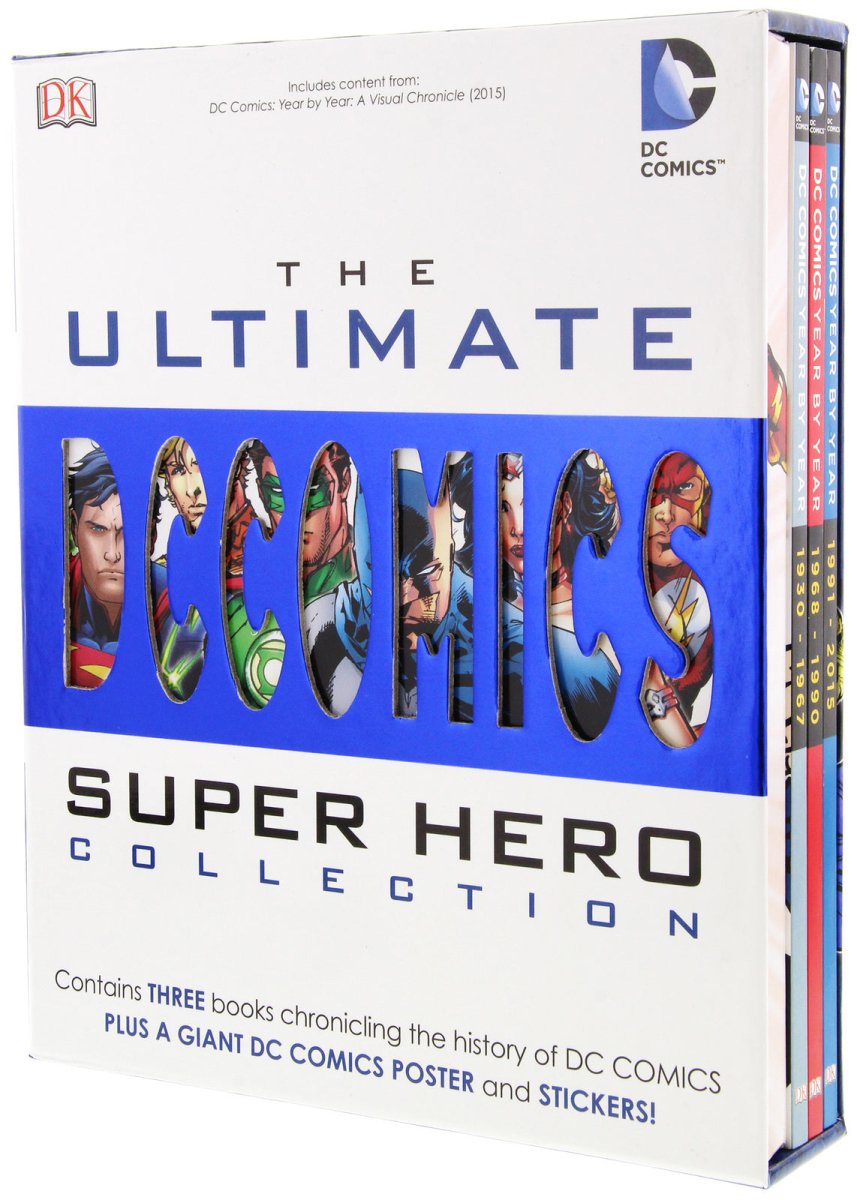 DK The Ultimate DC Comics Superhero Collection HC Slipcase - Walt's Comic Shop