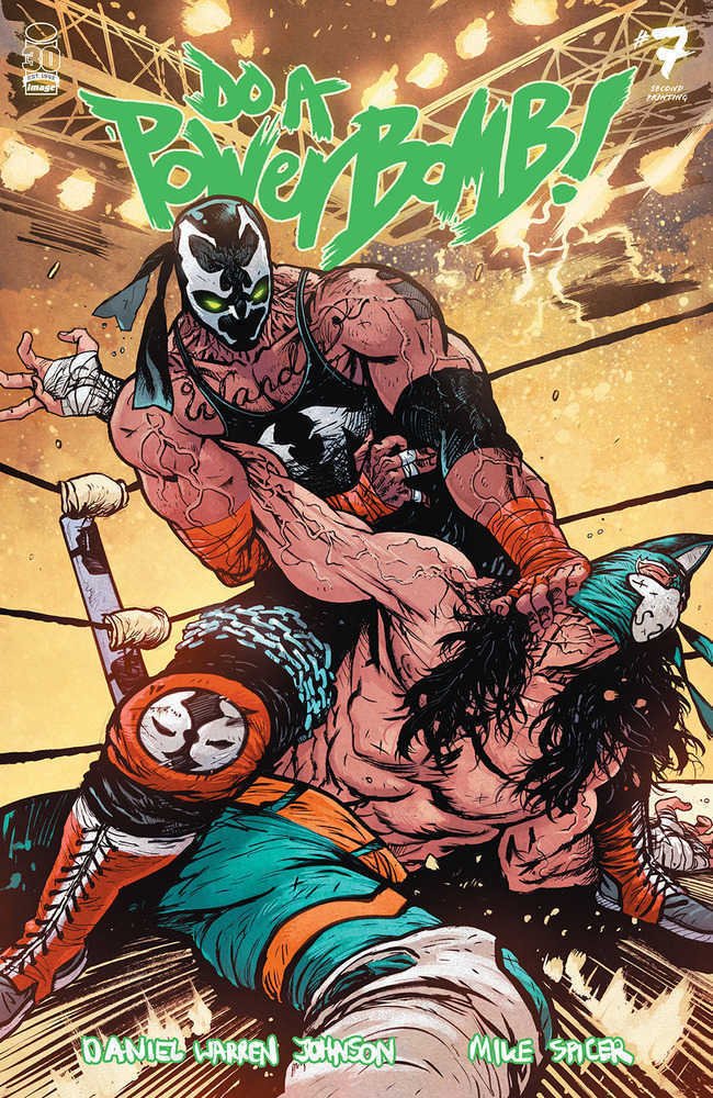 Do A Powerbomb #7 (Of 7) Cover C Spawn Variant 2nd Print - Walt's Comic Shop