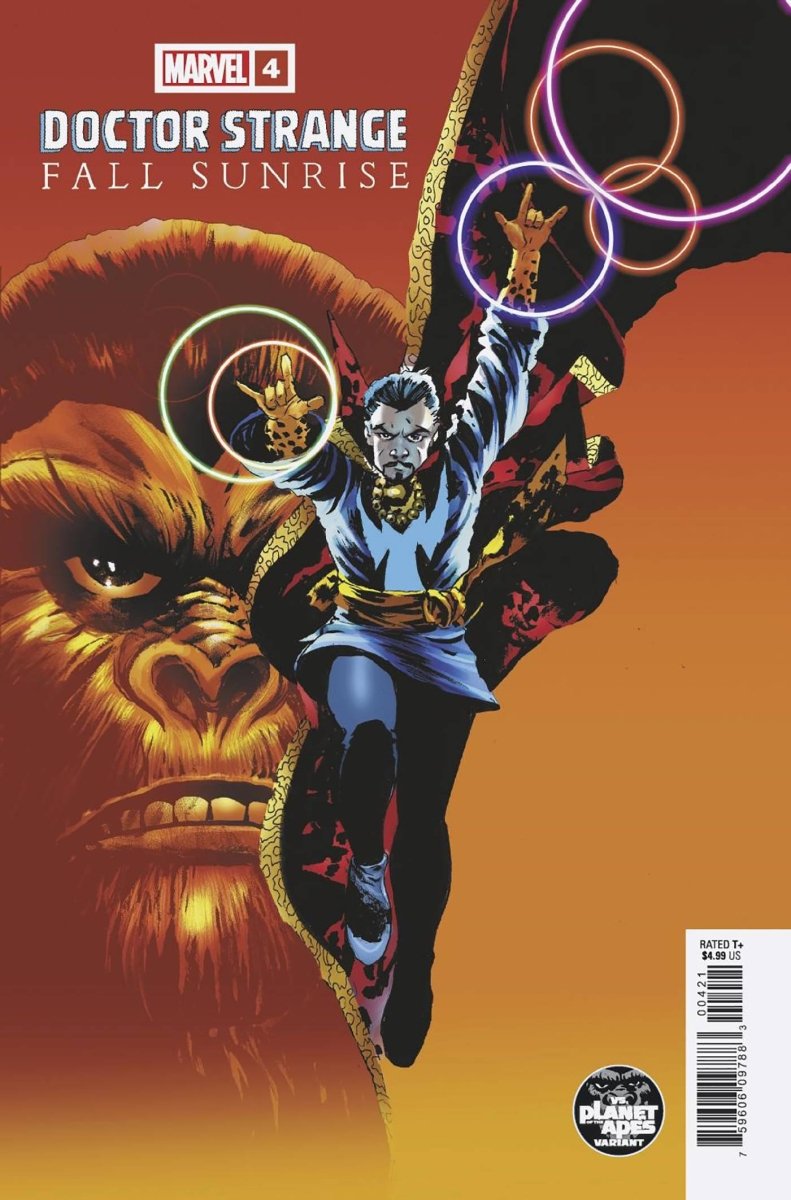 Doctor Strange Fall Sunrise #4 (Of 4) Planet Of Apes Var - Walt's Comic Shop