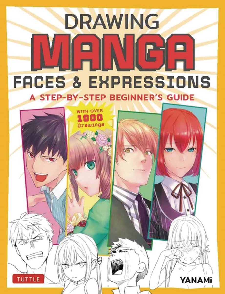 Drawing Manga Faces & Expressions SC - Walt's Comic Shop