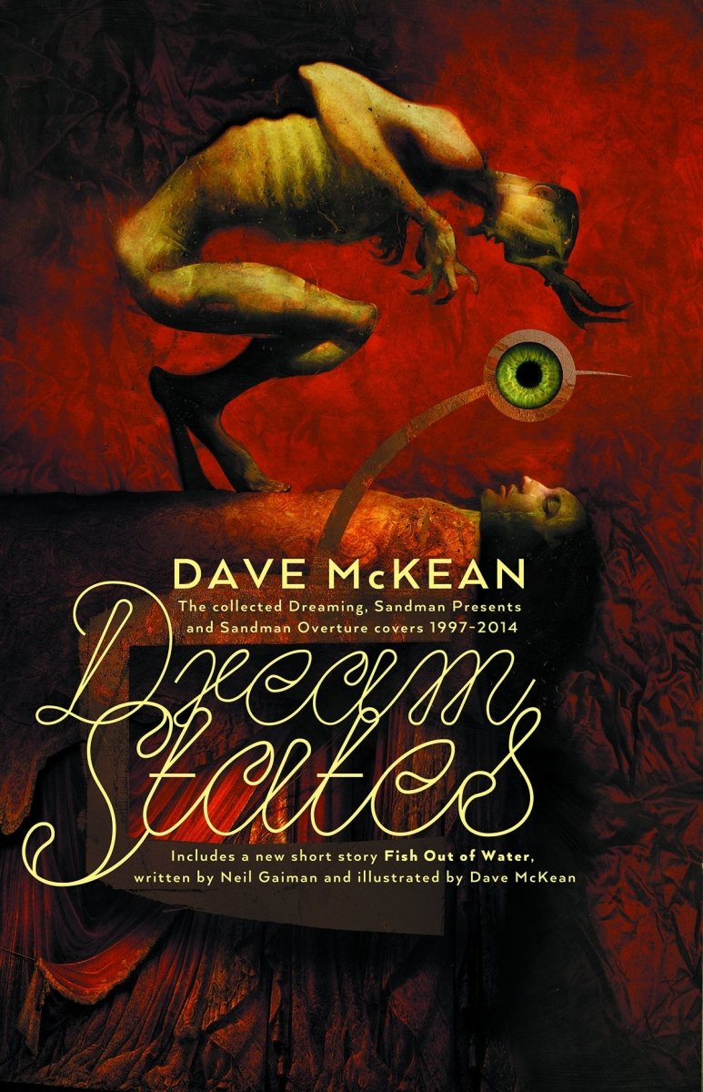 Dream States The Collected Dreaming Covers by Dave McKean HC *OOP* - Walt's Comic Shop
