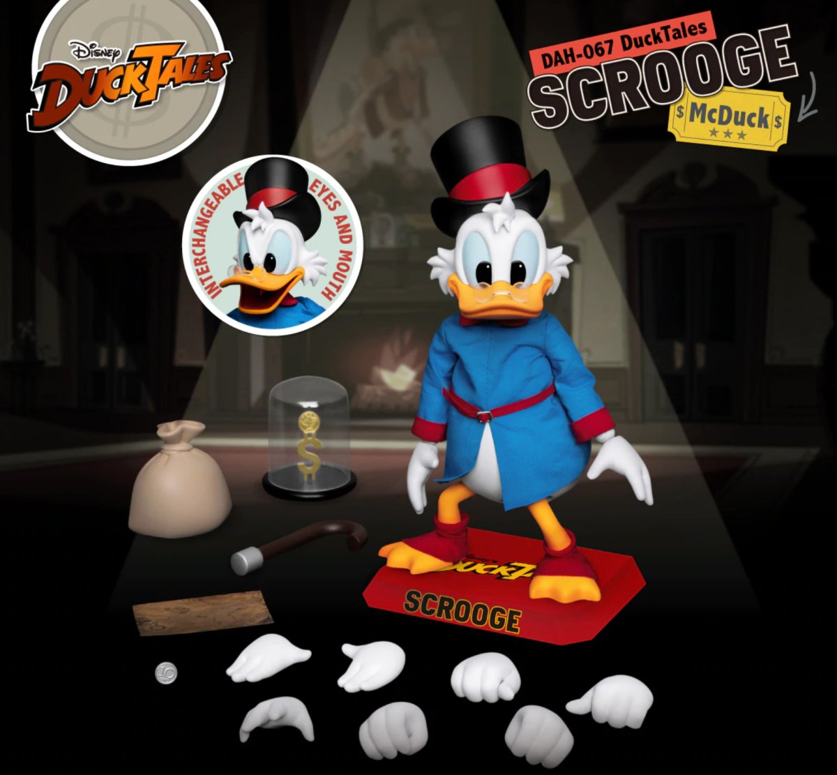DuckTales Dynamic 8ction Heroes Action Figure 1/9 Scrooge McDuck 16 cm - Walt's Comic Shop