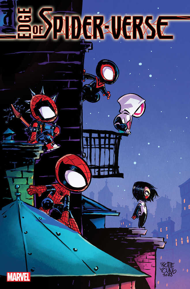 Edge Of Spider-Verse #1 Skottie Young Variant - Walt's Comic Shop