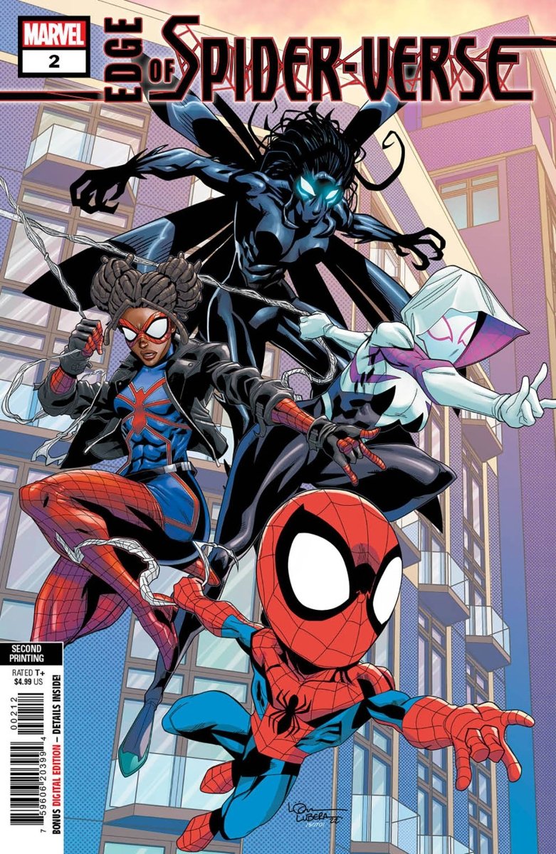 Edge Of Spider-Verse #2 (Of 5) 2nd Ptg Lubera Var - Walt's Comic Shop