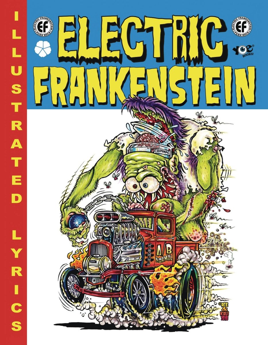 Electric Frankenstein: Illustrated Lyrics HC - Walt's Comic Shop