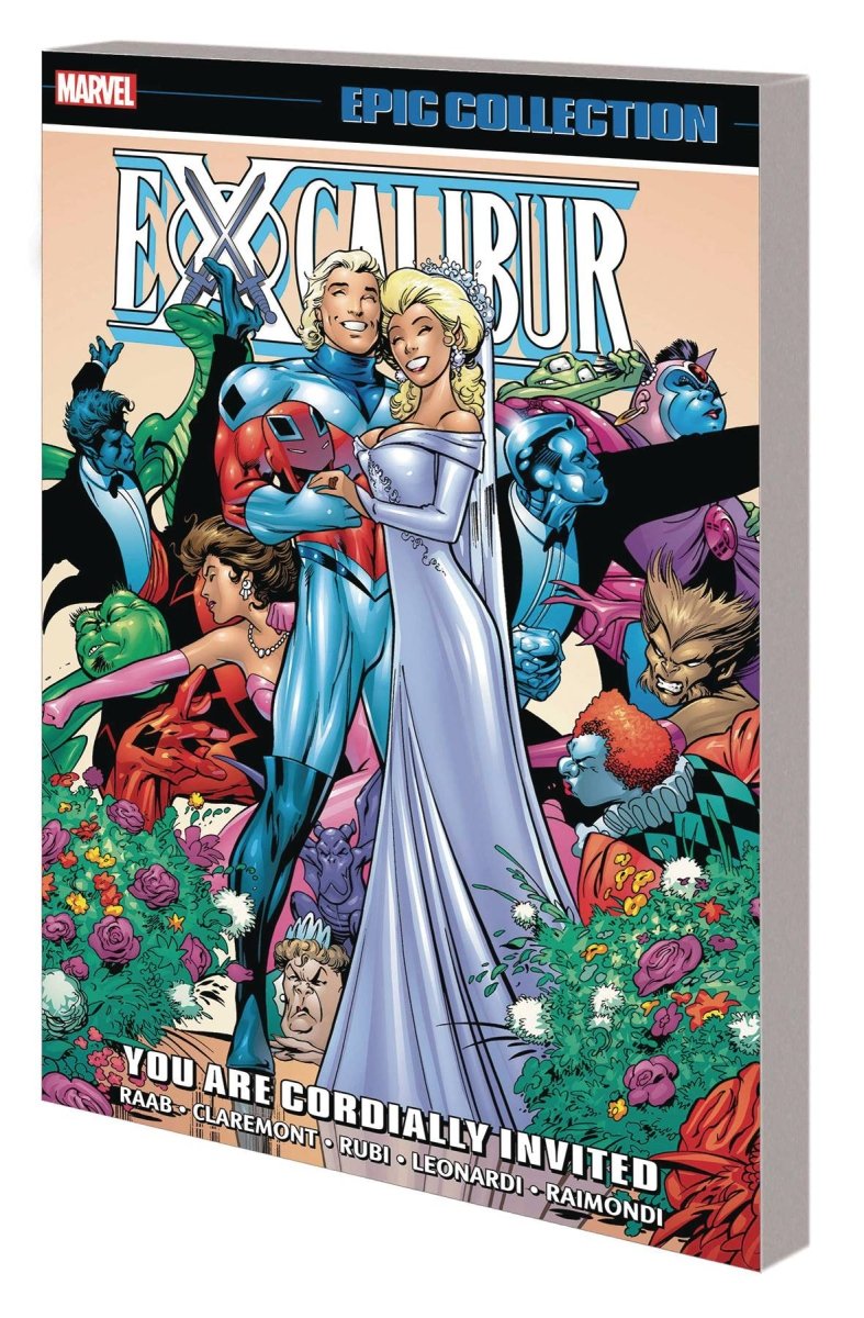 Excalibur Epic Collection TP Vol #9 You Are Cordially Invited *PREVIEWS PRE-ORDER* *22/11/2023* - Walt's Comic Shop
