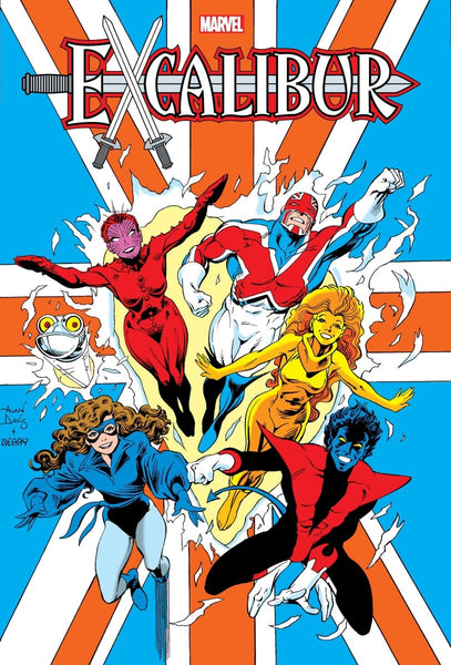 Excalibur Omnibus Vol. 1 HC Davis Marvel Age Cover [DM Only