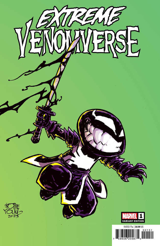 Extreme Venomverse #1 Skottie Young Variant - Walt's Comic Shop