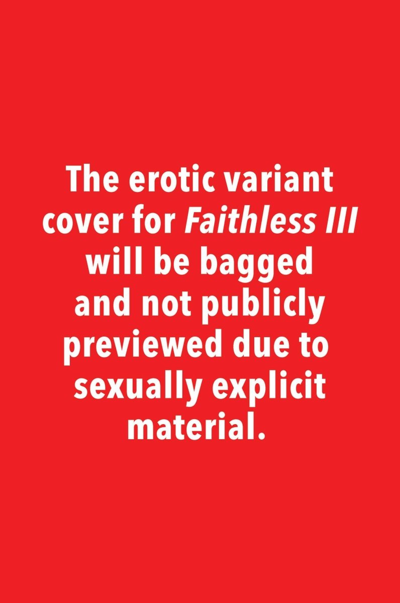 Faithless III #3 (Of 6) Cover B Erotic Variant Anka - Walt's Comic Shop
