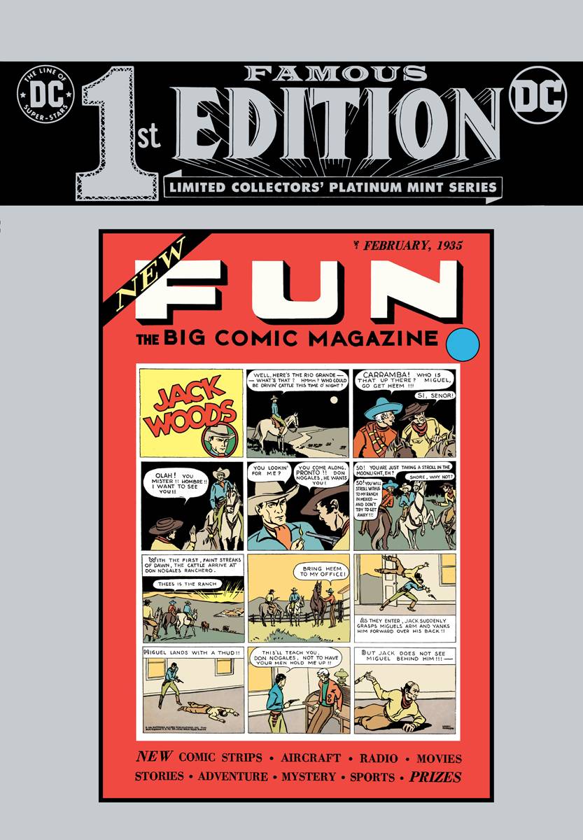 Famous First Edition New Fun #1 HC - Walt's Comic Shop