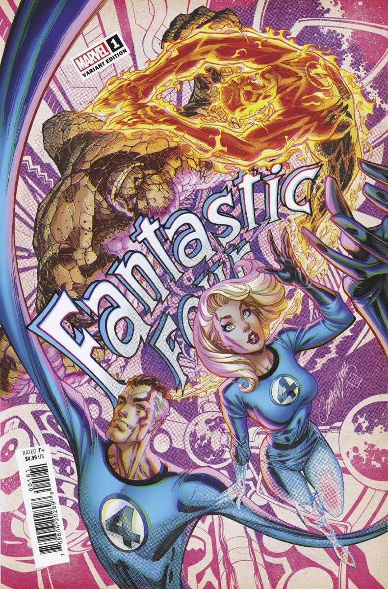 Fantastic Four #1 Js Campbell Anniversary Var - Walt's Comic Shop