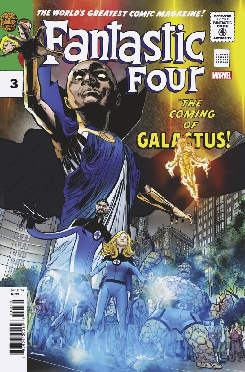 Fantastic Four #3 Jimenez Classic Homage Var - Walt's Comic Shop
