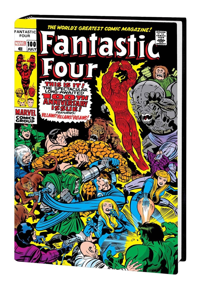 Fantastic Four Omnibus HC Vol 04 Kirby DM Variant Cover *OOP* - Walt's Comic Shop