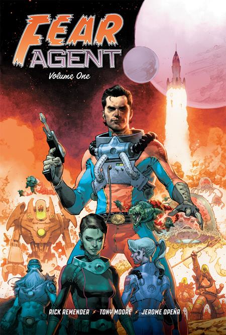 Fear Agent 20th Anniversary Deluxe Edition HC Vol 01 Cover B Opena Variant - Walt's Comic Shop