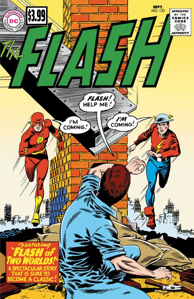 Flash #123 Facsimile Edition Cover A Carmine Infantino & Murphy Anderson - Walt's Comic Shop