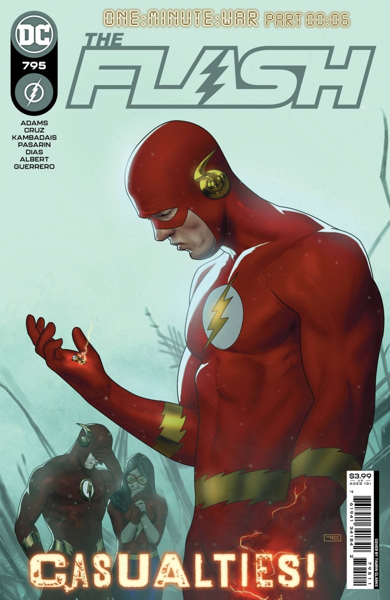 Flash #795 Cvr A Taurin Clarke (One-minute War) - Walt's Comic Shop