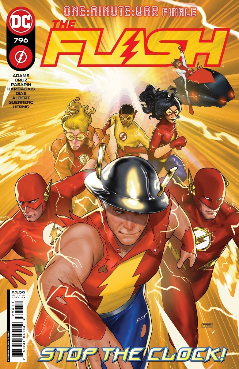 Flash #796 Cvr A Taurin Clarke (One-Minute War) - Walt's Comic Shop