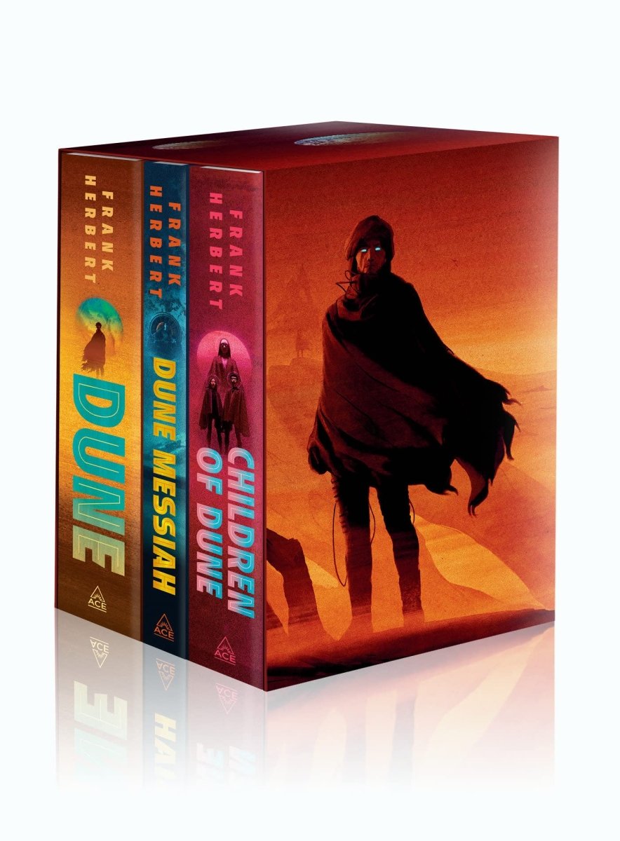 Frank Herbert's Dune Saga 3-Book Deluxe Hardcover Boxed Set - Walt's Comic Shop