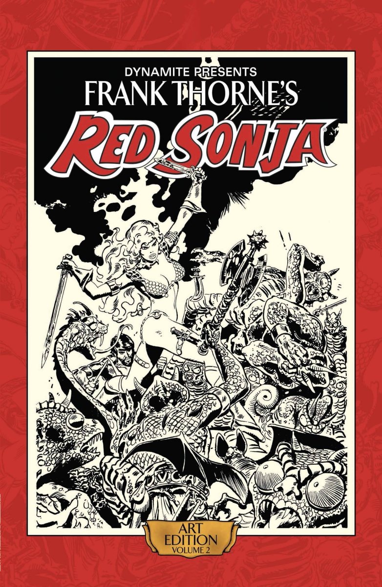 Frank Thorne Red Sonja Art Edition HC Vol 02 - Walt's Comic Shop