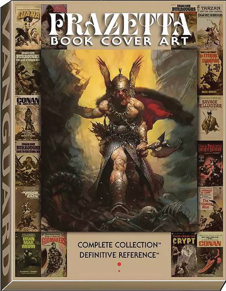 Frazetta Book Cover Art Deluxe Slipcase Previews Exc HC - Walt's