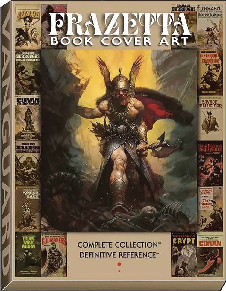 Frazetta Book Cover Art Deluxe Slipcase Previews Exc HC - Walt's Comic Shop