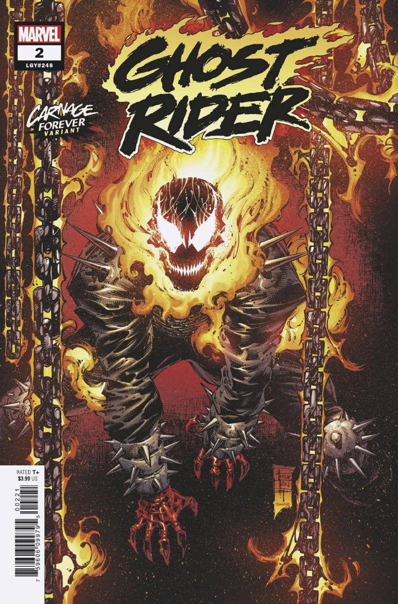 Ghost Rider #2 Tan Carnage Forever Variant - Walt's Comic Shop