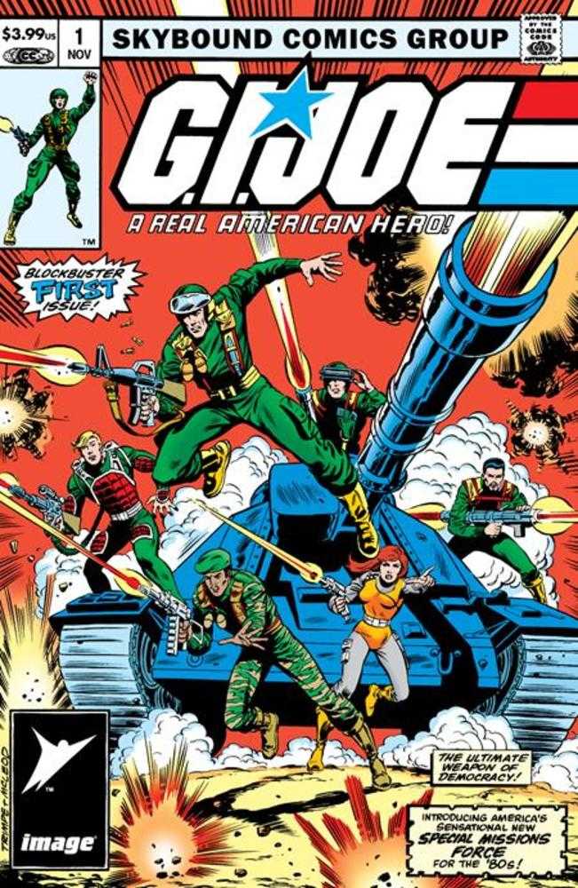G.I. Joe A Real American Hero #1 (One Shot) Cover A Herb Trimpe & Bob McLeod Larry Hama Cut - Walt's Comic Shop