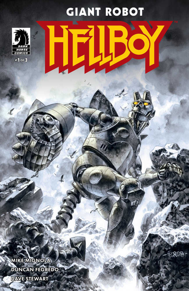Giant Robot Hellboy #1 (Cover A) (Duncan Fegredo) - Walt's Comic Shop