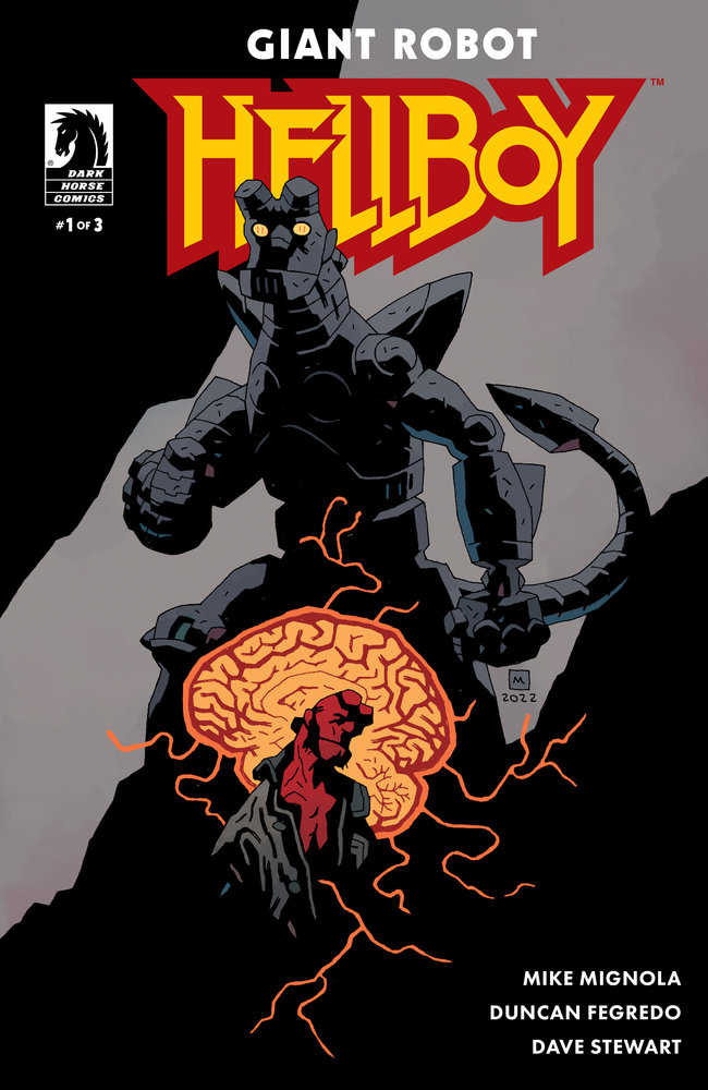 Giant Robot Hellboy #1 (Cover B) (Mike Mignola) - Walt's Comic Shop