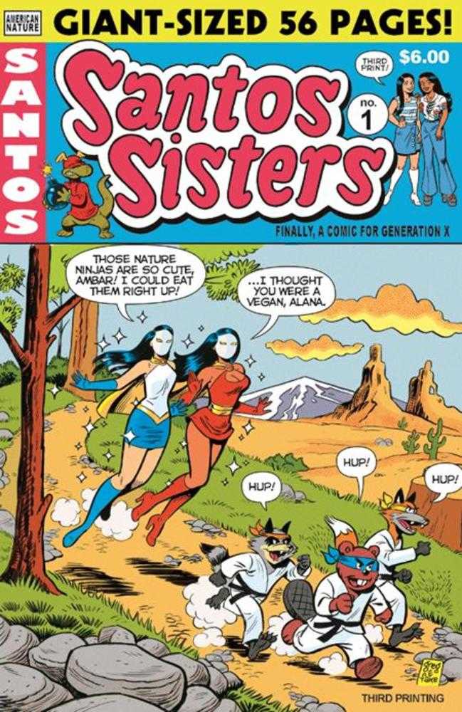 Giant Sized Santos Sisters #1 3rd Print Cover A Greg & Fake - Walt's Comic Shop
