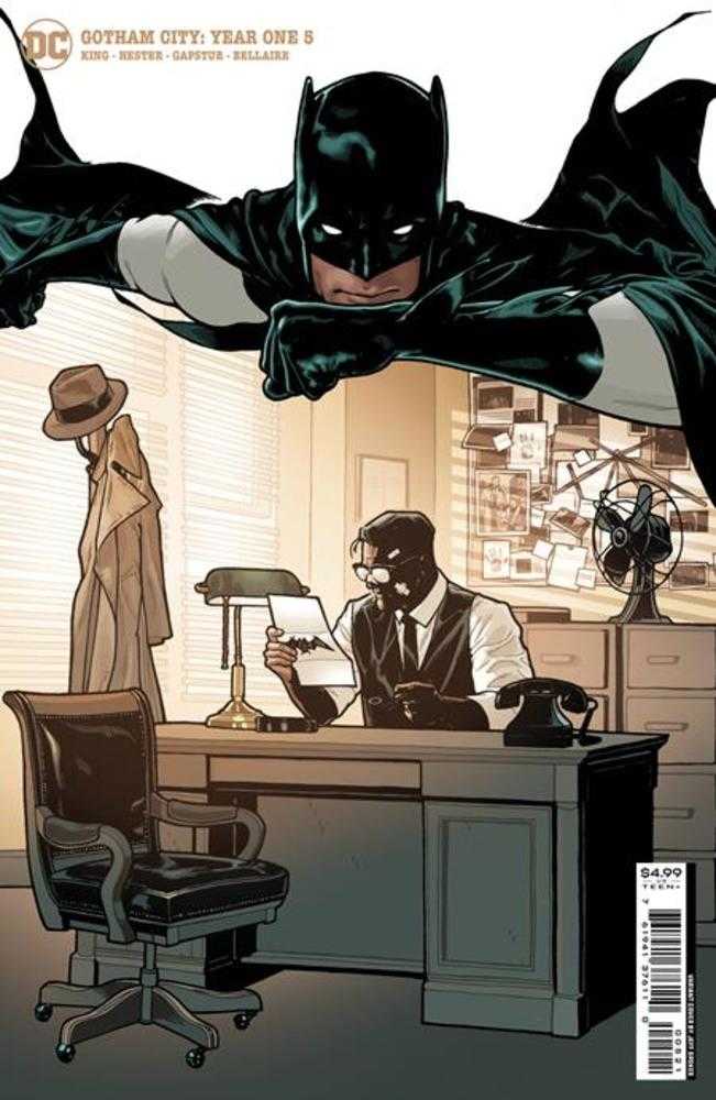 Gotham City Year One #5 (Of 6) Cover B Jeff Spokes Variant - Walt's Comic Shop