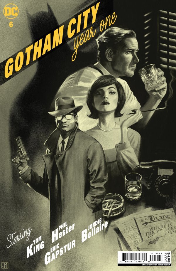 Gotham City Year One #6 (Of 6) Cvr B Jorge Molina Var - Walt's Comic Shop