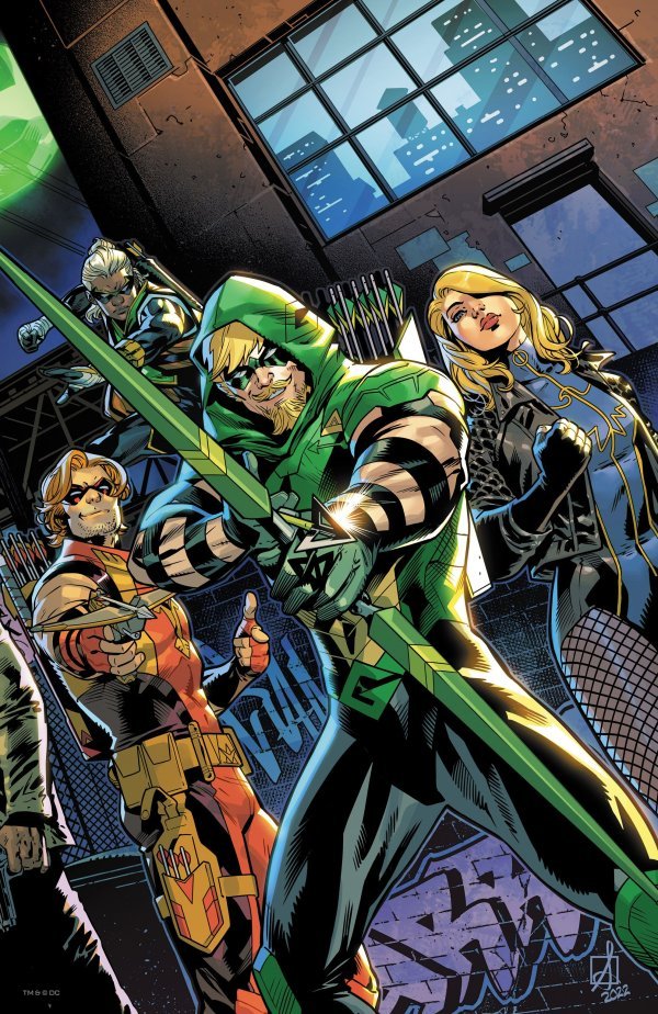 Green Arrow #1 (Of 6) Cvr G Sean Izaakse Wraparound Foil Variant - Walt's Comic Shop