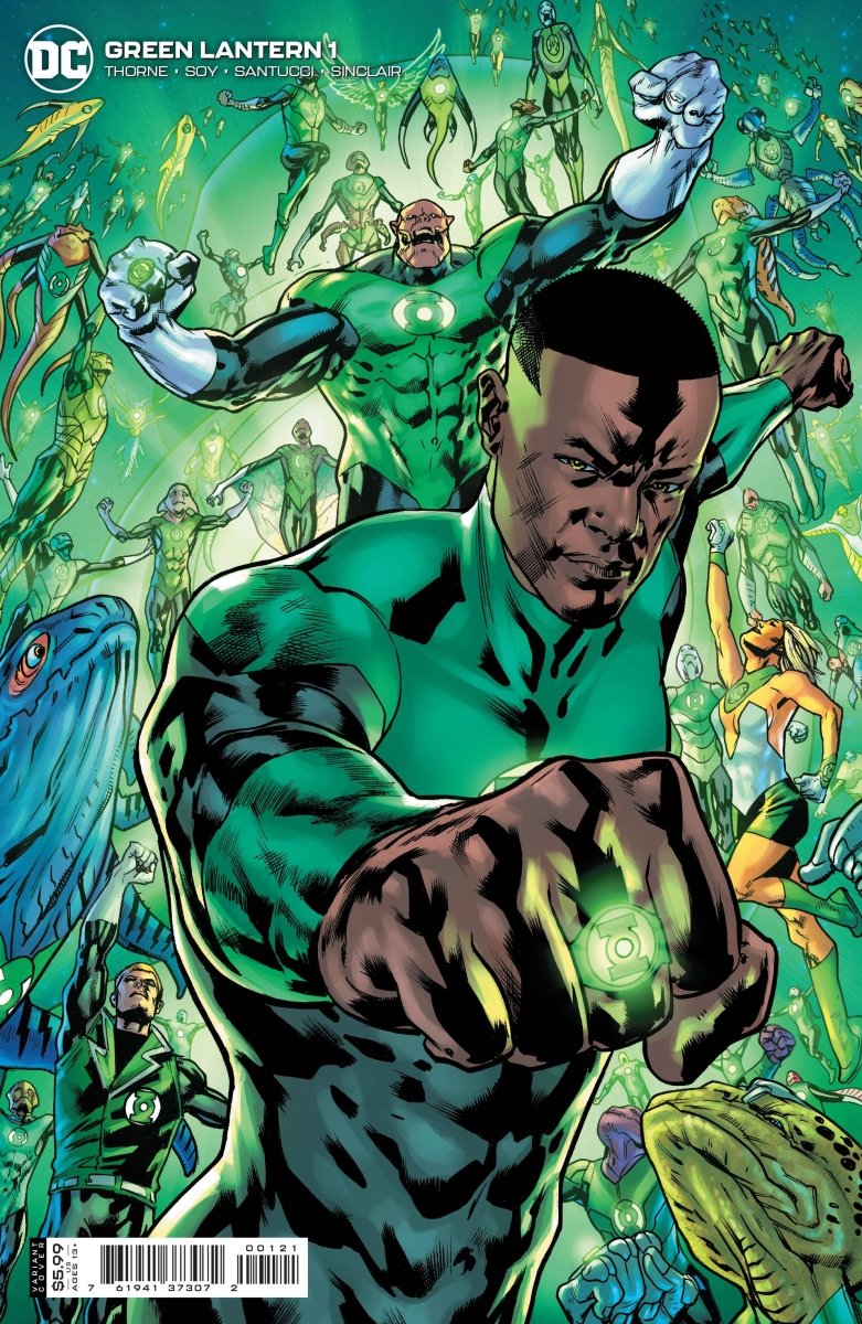 Green Lantern #1 Cvr B Hitch Cardstock Var - Walt's Comic Shop