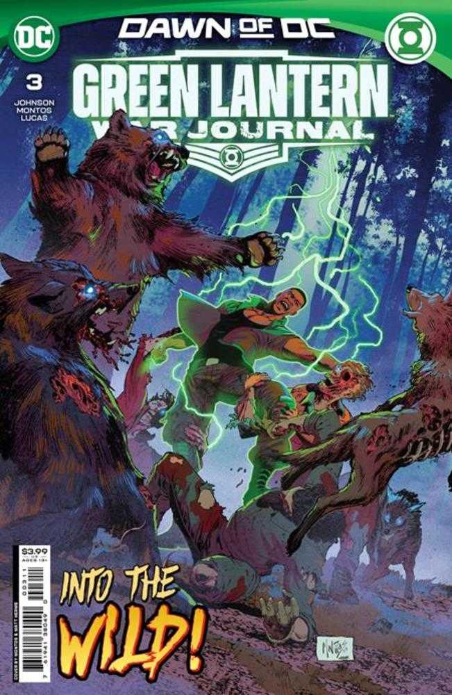 Green Lantern War Journal #3 Cover A Montos - Walt's Comic Shop