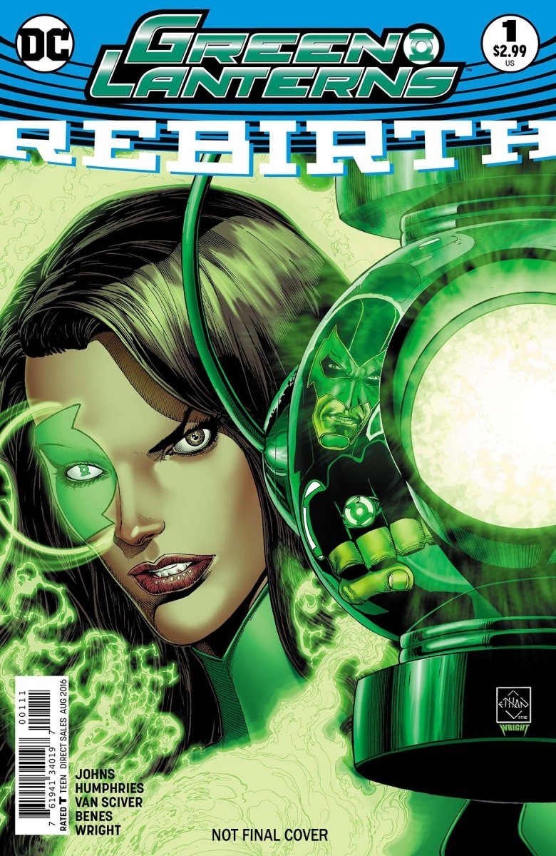 Green Lanterns Rebirth 1 2nd Ptg - Walt's Comic Shop