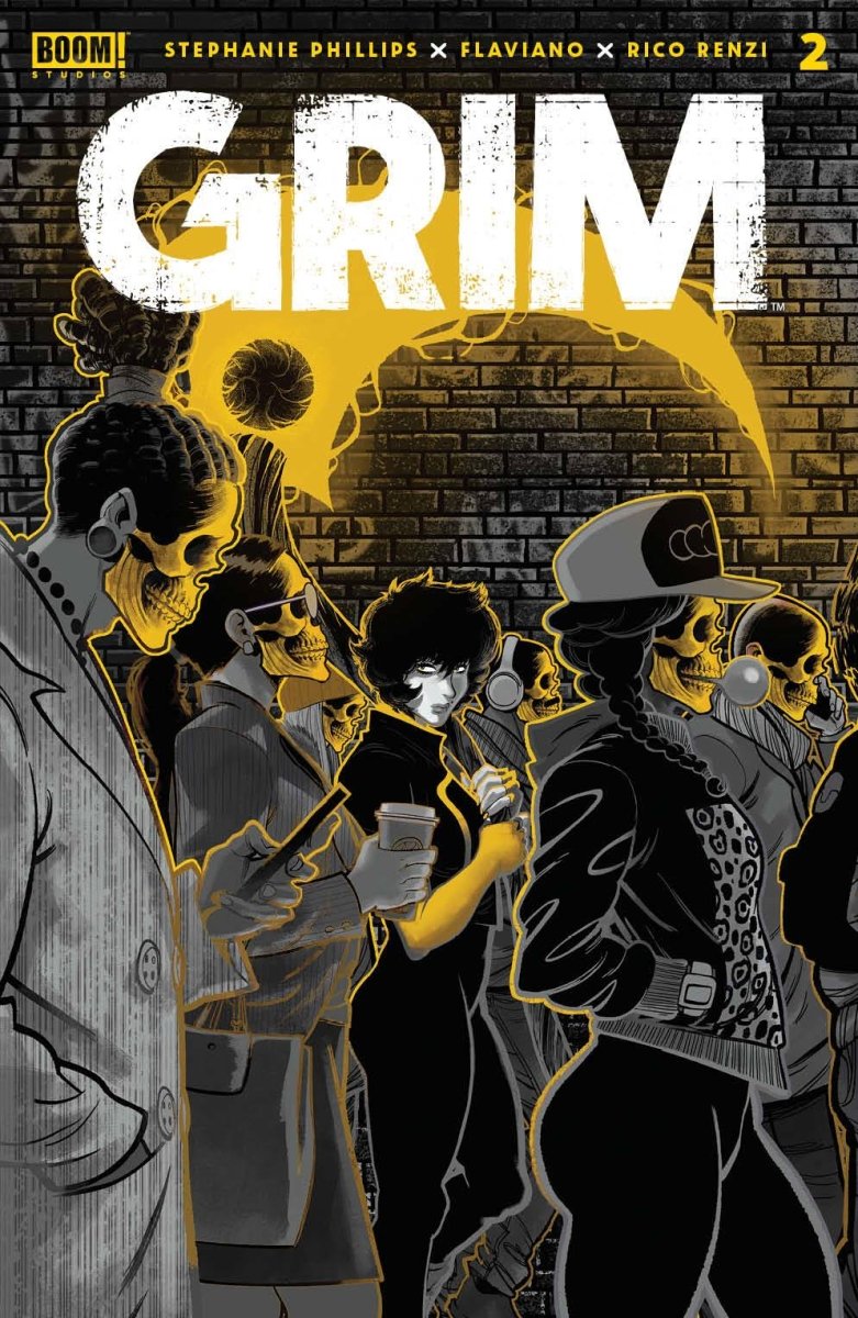 GRIM #2 3rd Printing Flaviano - Walt's Comic Shop