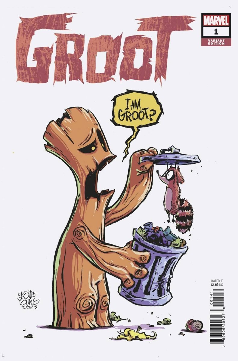 Groot #1 (Of 4) Young Var - Walt's Comic Shop